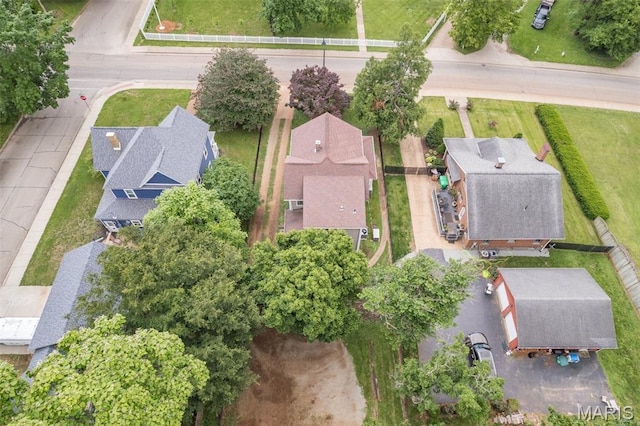 805 W Columbia St, Farmington, MO 63640 - drone / aerial view