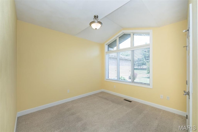 1812 Carrington Way, Belleville, IL 62226 - carpeted empty room with lofted ceiling and baseboards