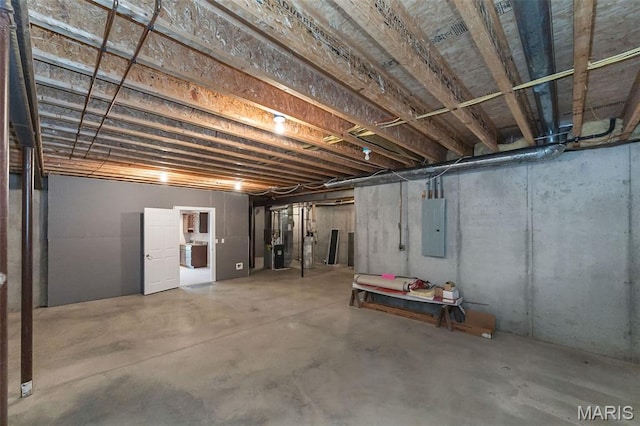 1812 Carrington Way, Belleville, IL 62226 - unfinished basement featuring electric panel