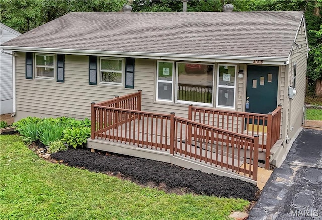 168 Elbring Dr, Hazelwood, MO 63135 - ranch-style home with a shingled roof