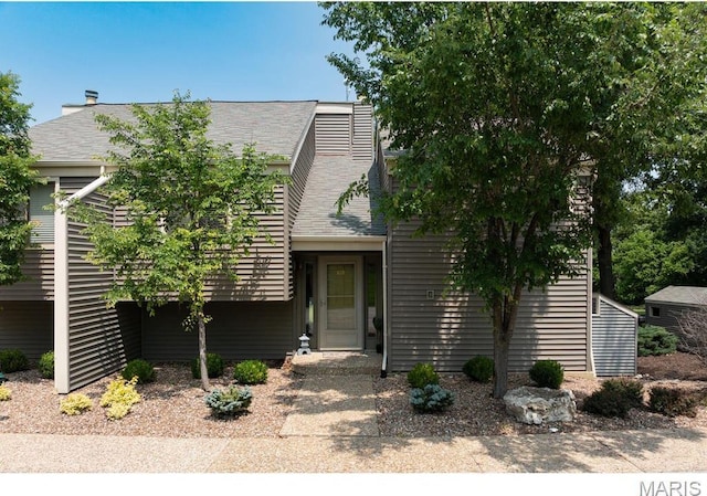96 Geneva View Dr, Innsbrook, MO 63390 - view of front facade featuring a shingled roof