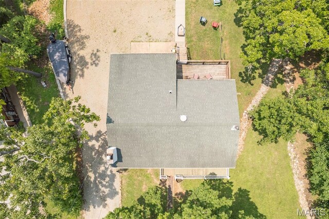 1764 Bourbon Dr, Bonne Terre, MO 63628 - aerial view of property and surrounding area