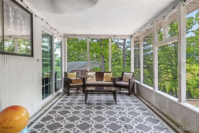 1764 Bourbon Dr, Bonne Terre, MO 63628 - sunroom / solarium featuring plenty of natural light