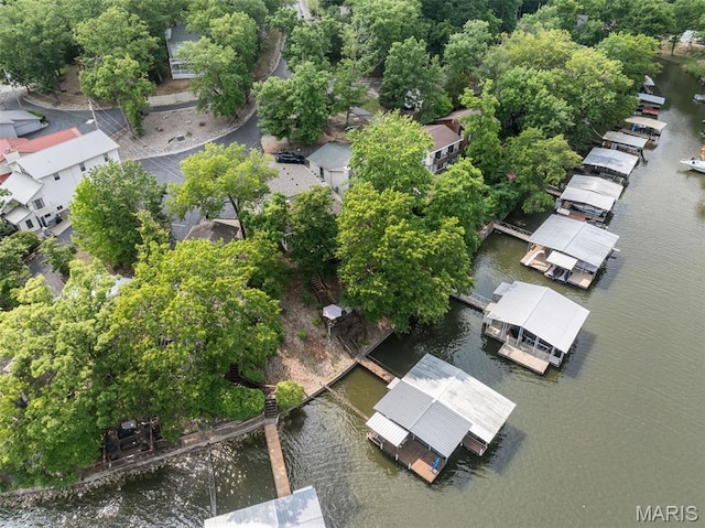 63 Portwood Meadows Rd, Rocky Mount, MO 65072 - drone / aerial view of a large body of water