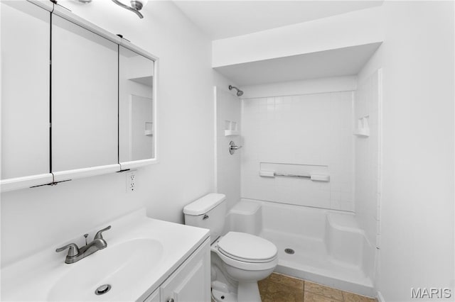 10735 Wurdack Ave, Saint Louis, MO 63114 - bathroom featuring vanity and tiled shower