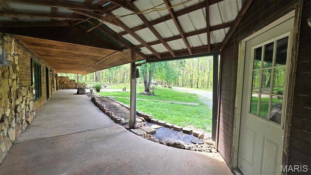 11863 Windy Curve Ln, Success, MO 65570 - view of patio