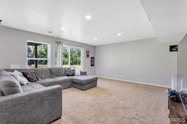 27 Brushy Brook Ct, Ofallon, MO 63366 - living room with recessed lighting and baseboards