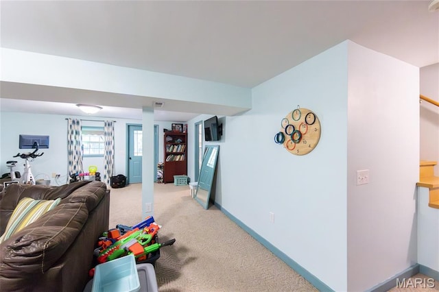 15701 County Road 1130, St James, MO 65559 - playroom featuring light colored carpet and baseboards