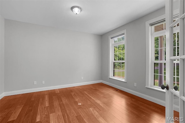 17917 Rosemar Ln, Wildwood, MO 63038 - spare room with wood finished floors