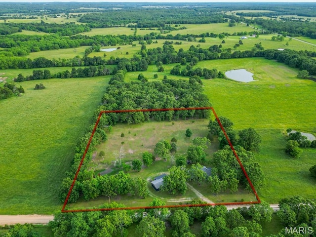 22250 Keepsake Rd, Lebanon, MO 65536 - view of rural area with property parcel outlined and agricultural land