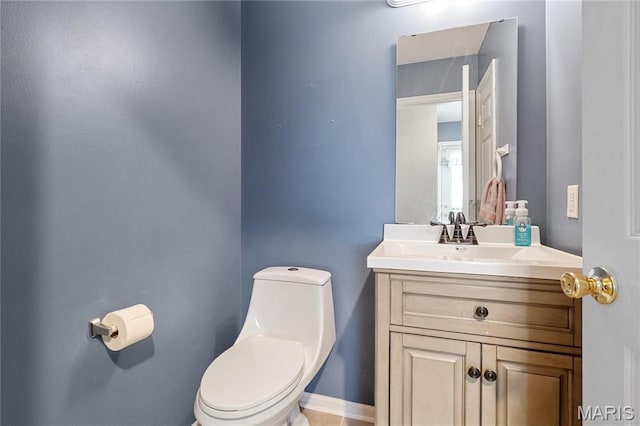 7611 State Route 30, Dittmer, MO 63023 - half bathroom featuring toilet and vanity