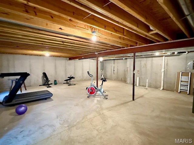 5005 Double Tree Dr, Imperial, MO 63052 - view of unfinished basement