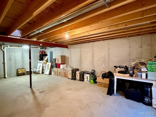 5005 Double Tree Dr, Imperial, MO 63052 - view of unfinished below grade area