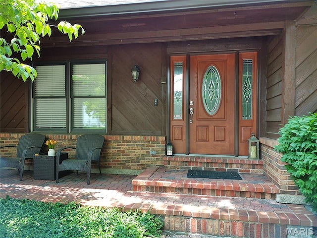 55 Cambrian Way, Saint Charles, MO 63301 - view of exterior entry with brick siding