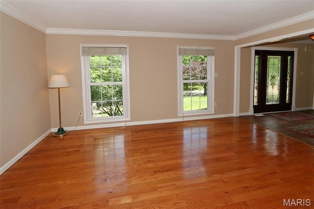 2003 Centennial Ct, Wildwood, MO 63011 - unfurnished room featuring ornamental molding and wood finished floors