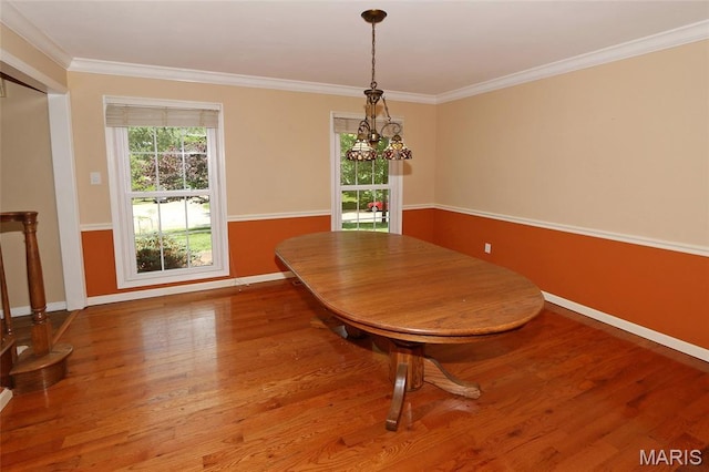 2003 Centennial Ct, Wildwood, MO 63011 - dining room with crown molding and wood finished floors
