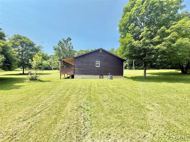 720 S Main St, Arcadia, MO 63621 - view of side of property featuring a lawn