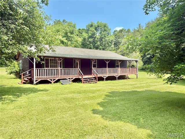 720 S Main St, Arcadia, MO 63621 - view of front of property featuring a front yard