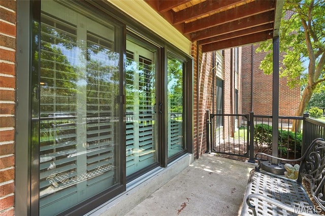 564 Sarah Ln Unit 103, Creve Coeur, MO 63141 - doorway to property with brick siding