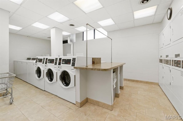 4466 W Pine Blvd Unit 6A, Saint Louis, MO 63108 - community laundry featuring washing machine and clothes dryer and stacked washing machine and dryer
