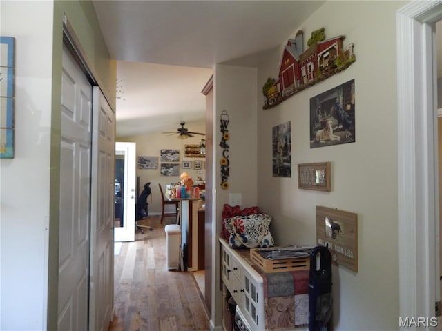 6230 Cuivre Ford Rd, Troy, MO 63379 - hallway with light wood-type flooring