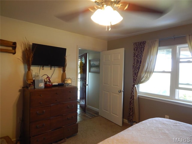 6230 Cuivre Ford Rd, Troy, MO 63379 - carpeted bedroom featuring ceiling fan