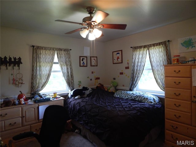 6230 Cuivre Ford Rd, Troy, MO 63379 - bedroom featuring a ceiling fan