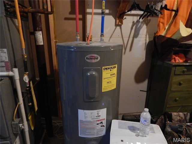 6230 Cuivre Ford Rd, Troy, MO 63379 - utility room with water heater