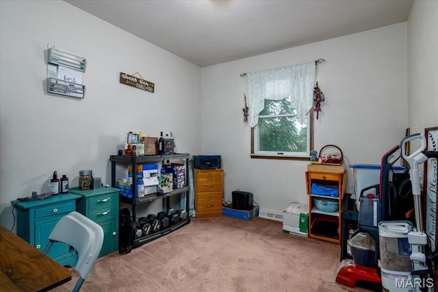 1170 Bond St, Carlyle, IL 62231 - office area with light carpet