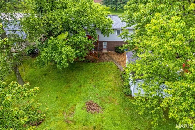 1170 Bond St, Carlyle, IL 62231 - view of yard