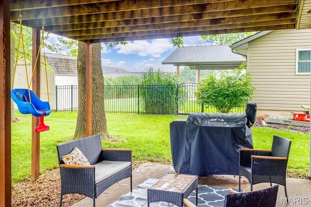 1170 Bond St, Carlyle, IL 62231 - view of patio
