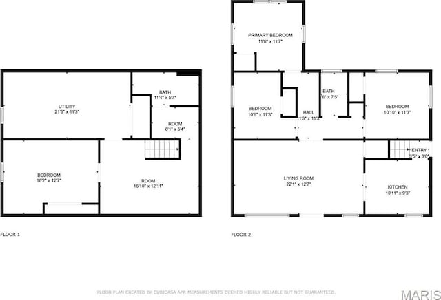 8217 Buchanan Ave, Saint Louis, MO 63114 - view of property floor plan
