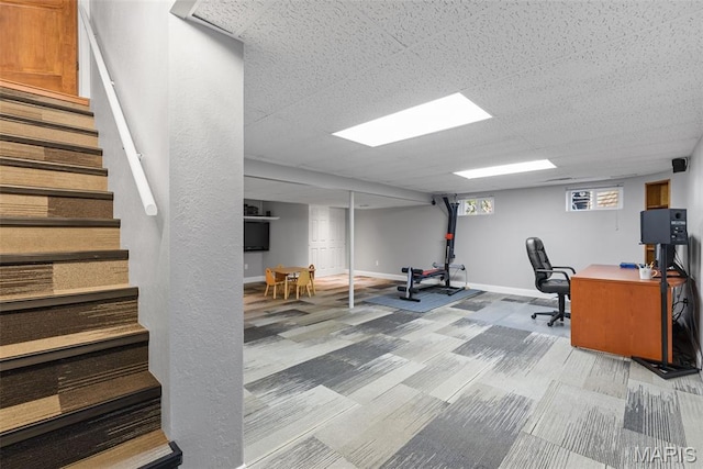 113 Christine Cay Ct, Saint Charles, MO 63304 - home office featuring baseboards and carpet