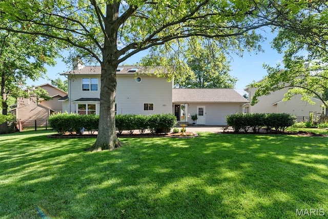 113 Christine Cay Ct, Saint Charles, MO 63304 - rear view of house with a patio area