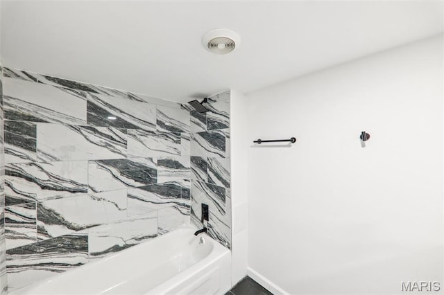 1525 79th St, Saint Louis, MO 63130 - full bathroom featuring  shower combination and baseboards