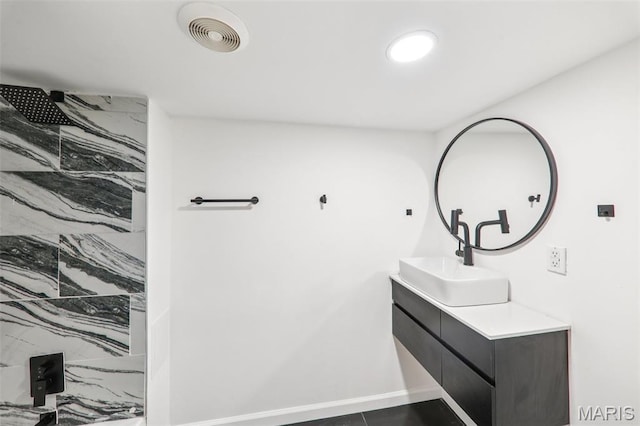 1525 79th St, Saint Louis, MO 63130 - full bathroom featuring a shower and vanity