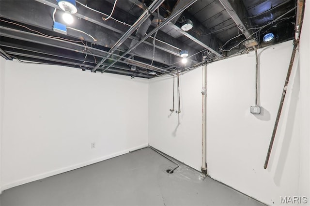 1525 79th St, Saint Louis, MO 63130 - view of unfinished basement