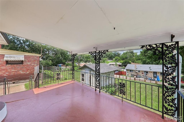1525 79th St, Saint Louis, MO 63130 - view of patio