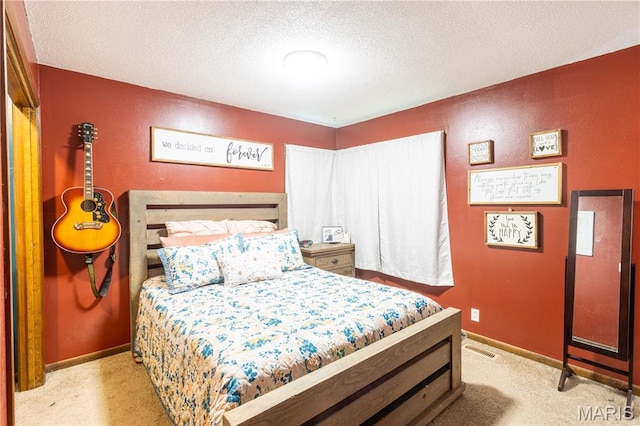 465 County Road 5120, Salem, MO 65560 - bedroom featuring carpet flooring and a textured ceiling