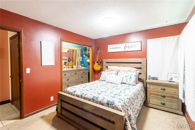 465 County Road 5120, Salem, MO 65560 - bedroom featuring a textured ceiling and light tile patterned floors