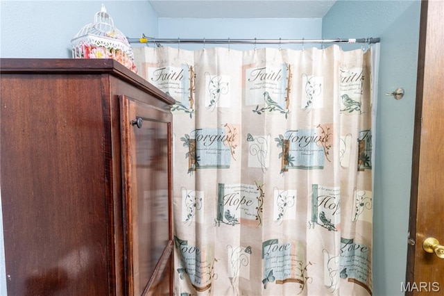 465 County Road 5120, Salem, MO 65560 - bathroom with a shower with shower curtain