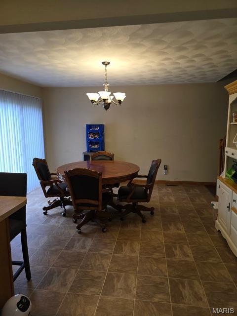 2024 Camrose Green St, Belleville, IL 62220 - dining space with a chandelier