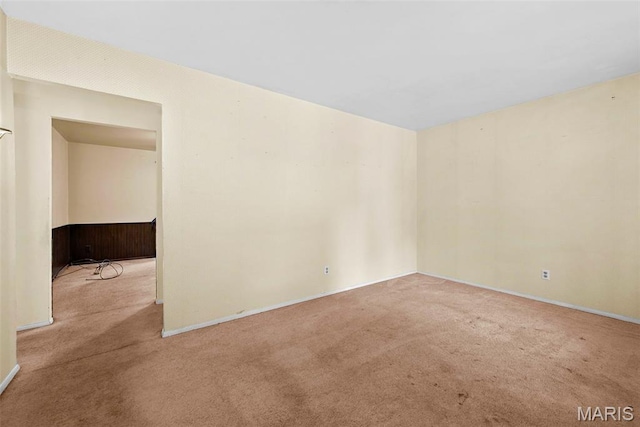 1466 Friar Tuck Ln, Lemay Township, MO 63125 - carpeted spare room featuring baseboards