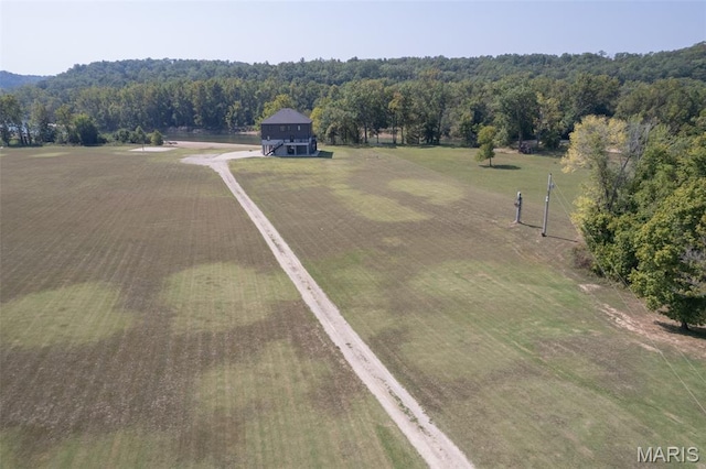 2262 Brown Rd, Van Buren, MO 63965 - aerial view of sparsely populated area