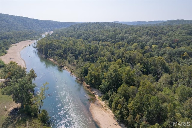 2262 Brown Rd, Van Buren, MO 63965 - aerial view of a heavily wooded area and a nearby body of water