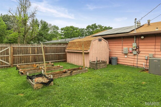 20 Lakeland Blvd, Swansea, IL 62226 - view of yard featuring cooling unit and a garden