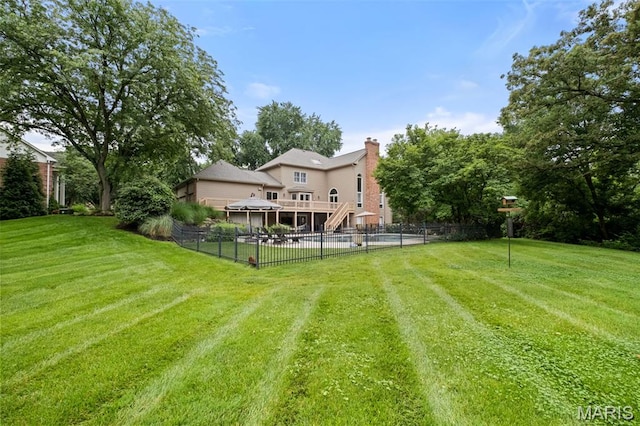 9 Arlington Oaks Ct, Town And Country, MO 63017 - view of yard