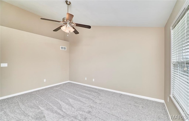 628 Meadowgreen Dr, Troy, MO 63379 - carpeted spare room with a ceiling fan and baseboards