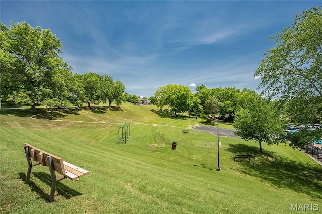 3644 Cinnamon Tree Ln, Oakville, MO 63129 - view of community featuring a lawn