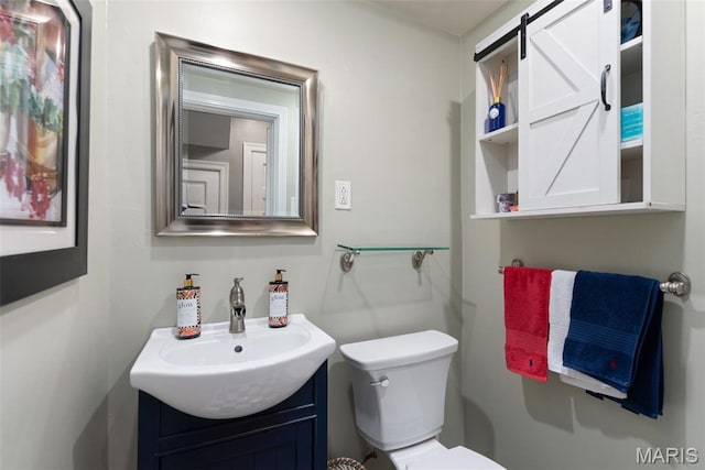 9351 White Ave, Brentwood, MO 63144 - bathroom featuring vanity and toilet